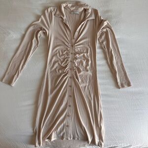 Abercrombie and Fitch Button Up Dress 1 super flattering and soft material
